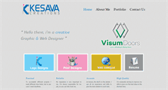 Desktop Screenshot of kesavacreations.com